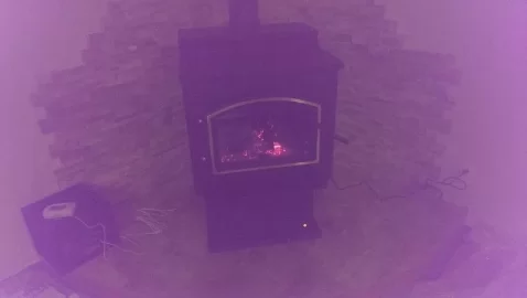 [Hearth.com] 630# stove ... one man installation in pics