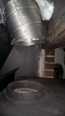 [Hearth.com] Having trouble connecting my liner to stove.