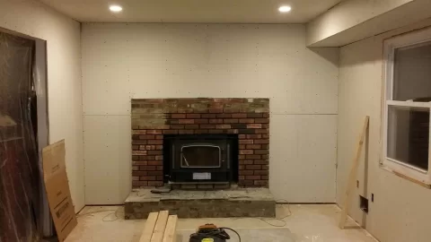 [Hearth.com] Remodeled my fireplace/insert!