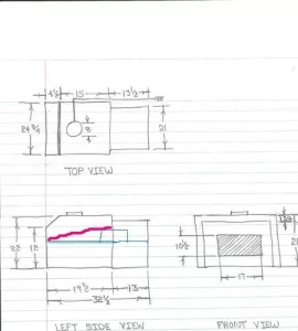 [Hearth.com] Fisher difference,  Curved door/ Square door