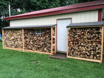 [Hearth.com] My First Two Wood Racks