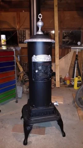 [Hearth.com] Old coal stove restoration