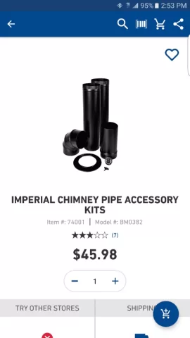 [Hearth.com] Single wall snap-lock pipe question.