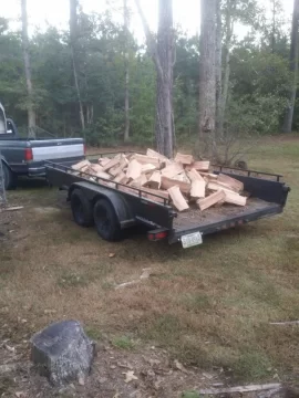 [Hearth.com] Red oak a year old.