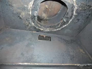 [Hearth.com] Rectangular Hole At Top Of Firebox - What Is This?