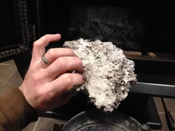 [Hearth.com] Creosote buried in ashes