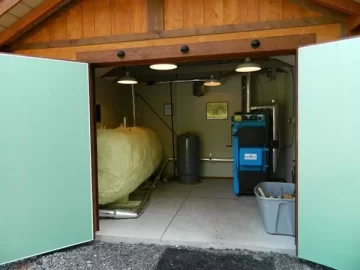 [Hearth.com] Water storage using recycled propane tanks