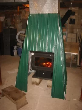 [Hearth.com] Basement stove enclosure report