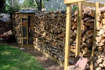 [Hearth.com] Have I told you how much I hate stacking wood?!?