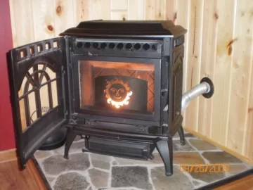 [Hearth.com] Ceramic Log Alternative