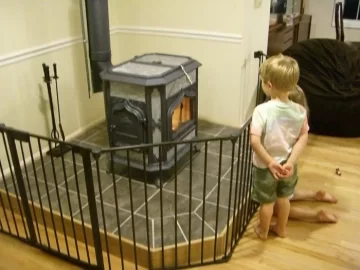 [Hearth.com] Wood stove safety gate???