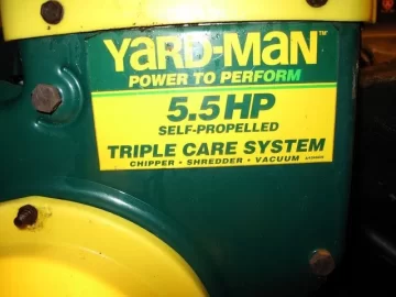 [Hearth.com] New Toy... Yardman Leaf Vacuum ...