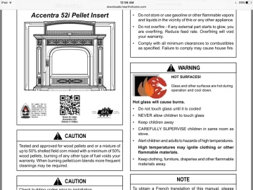 [Hearth.com] Help with burning corn in Accentra.