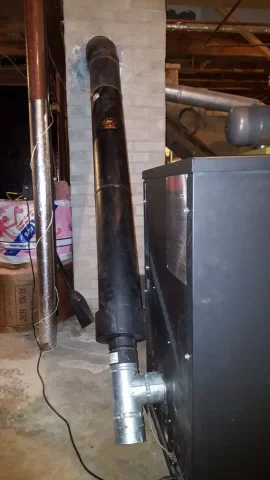 [Hearth.com] Install Pellet stove where former wood stove went