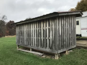 [Hearth.com] Crushed stone or raised floor for wood shed