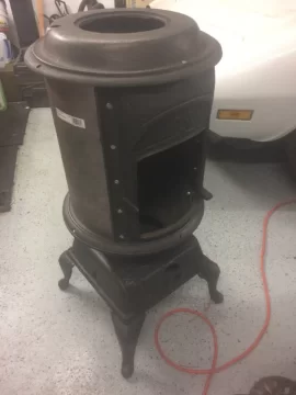 [Hearth.com] Rescuing An Old Silver Oak 215 Parlor Stove