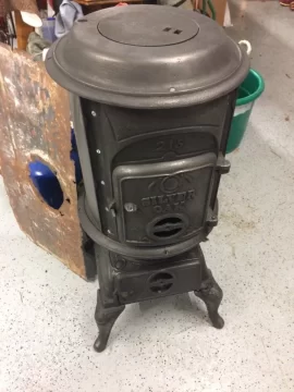 [Hearth.com] Rescuing An Old Silver Oak 215 Parlor Stove