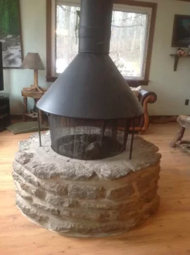 [Hearth.com] Need suggestions on this round fireplace