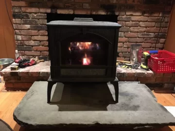 [Hearth.com] New (to me) Woodstock Soapstone Keystone First Fire