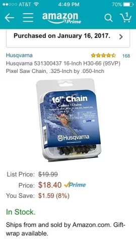 [Hearth.com] Chain question