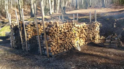 [Hearth.com] Mid-February, Wood Pile, and New Log Splitter