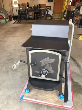 [Hearth.com] Fisher Wood Stove Finishing