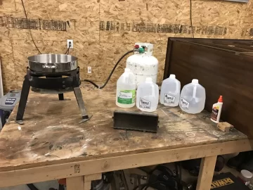 [Hearth.com] Cleaning a catalytic combustor with vinegar bath