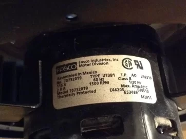 [Hearth.com] Replaced distribution motor last night on our Harman Accentra Insert