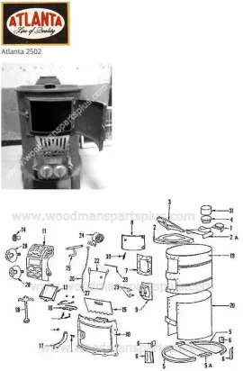 [Hearth.com] Any Information on Atlanta Stove Works model 2502?