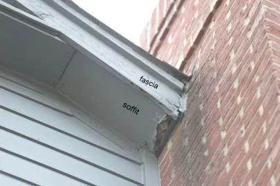 [Hearth.com] wood (fascia/soffit) immediately next to chimney wall is rot out