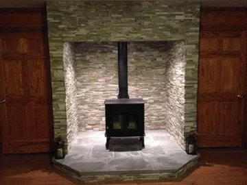 [Hearth.com] Alcove Wood Stove Stonework Ideas - Need Input