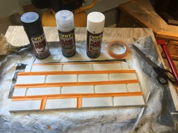 [Hearth.com] Anybody paint their firebrick? New VHT Satin clear paint - see pics. :-)