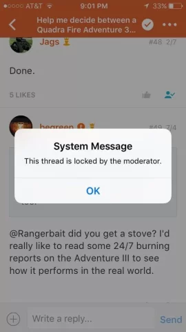 [Hearth.com] QuadraFire Adventure III thread got locked?