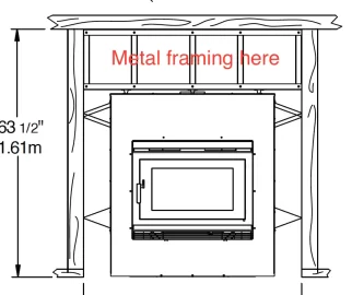 [Hearth.com] How to apply sheet metal on wall surrounding fireplace???