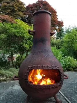 [Hearth.com] cast iron wood stove outside - prevent rust/waterproof