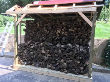 [Hearth.com] Wood Shed: over or under built.