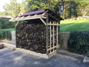 [Hearth.com] Wood Shed: over or under built.