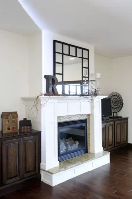 [Hearth.com] Using a Granite Raised Hearth Extension for wood burning fireplace - what materials?