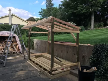 [Hearth.com] My wood shed project