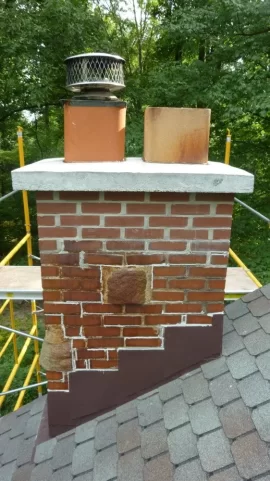 [Hearth.com] Time for a new chimney crown.