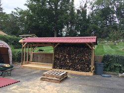 My wood shed project