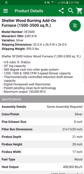 [Hearth.com] In the market for a new woodfurnace