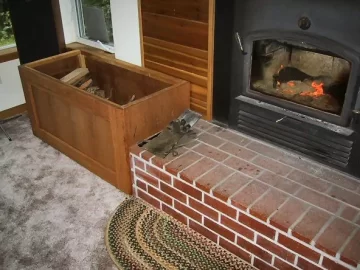 [Hearth.com] Slidable Wood Box