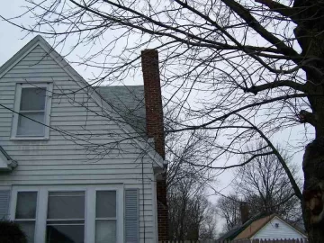 [Hearth.com] Leaning chimney