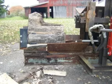 [Hearth.com] 4-way splitting wedge.