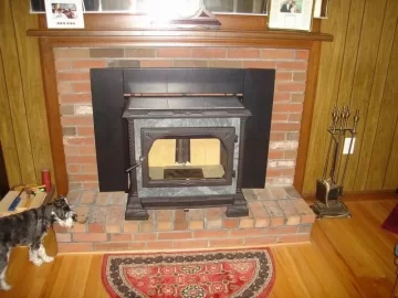 [Hearth.com] It's in!!!  Homestead Hearth Mount w/surround  PICS Attached