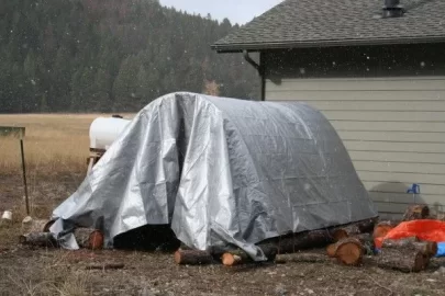 [Hearth.com] White Trash Wood Shed