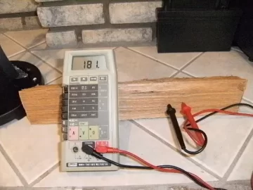 [Hearth.com] Using a multimeter to measure wood moisture level