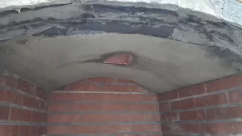 [Hearth.com] What material do you use for the roof of a masonry firebox?