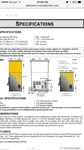 [Hearth.com] Did this pellet stove shrink?